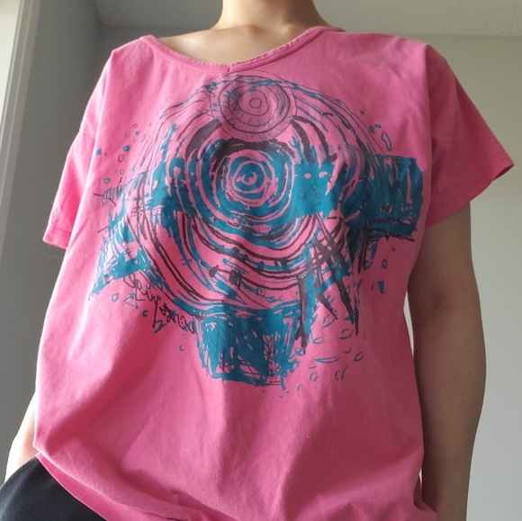 Loud and Hot Pink Tee Shirt - Picture 1 of 8